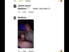 I’m a faggot now Jessie Lyons