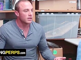 Free Premium Video Dominative Security Officer Charles King Cums Inside Hunk White Thiefs Tight Asshole - Teaser Video