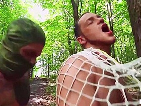 Catches In The Net And Fucks Him Raw With Oliver Smith And Bo Sinn