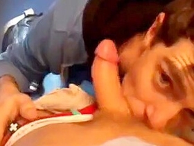 Outdoor Blowjob With Cum Swallow