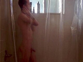Twink Takes Shower While Being Recorded