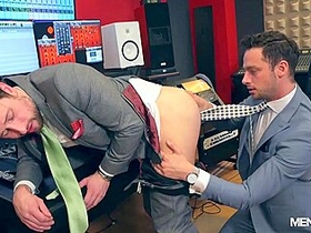 Drew And Damon Fuck In A Production Studio With Drew Dixon