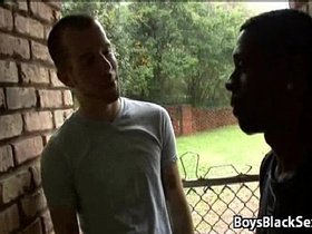 Blacks on boys - interracial hardcore gay cock sucking 02