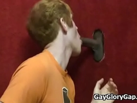 Gay interracial dick sucking gloryhole style 18
