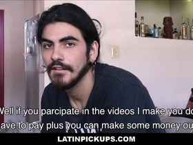 Latin Stud Fucked By Producer For Free Rent And Cash POV - Emi
